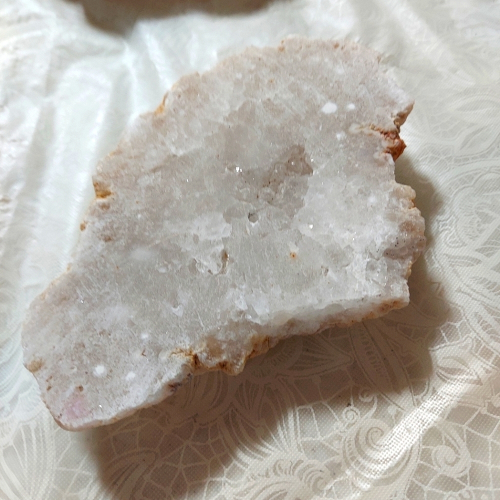 Geode incense holder
